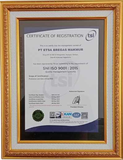 Sertifikat ISO 9001